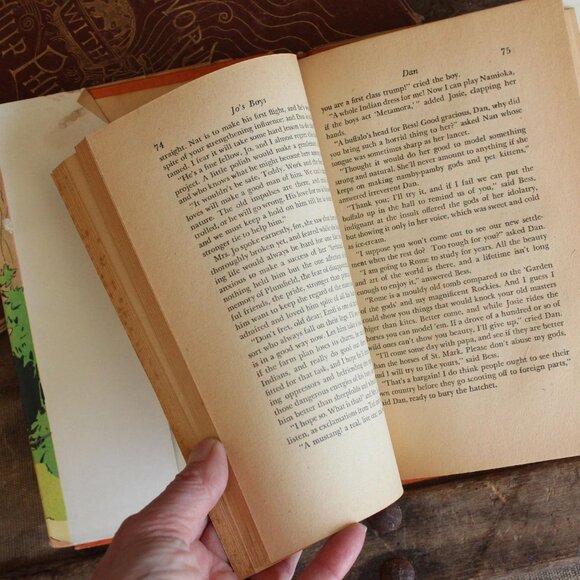 Vintage 1960s Book, "Jo's Boys" by Louisa May Alcott, A Sequel to Little Women - Picture 9 of 10